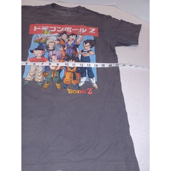Nice DRAGONBALLZ Toei Animation T-Shirt Size Small 34/36 Gray - Picture 4 of 5